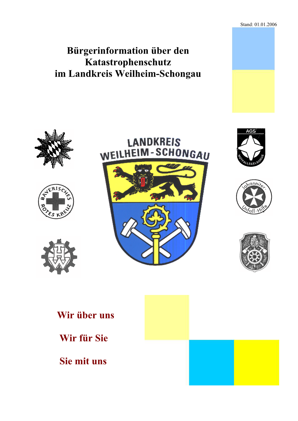 Katastrophenschutz Im Landkreis Weilheim-Schongau