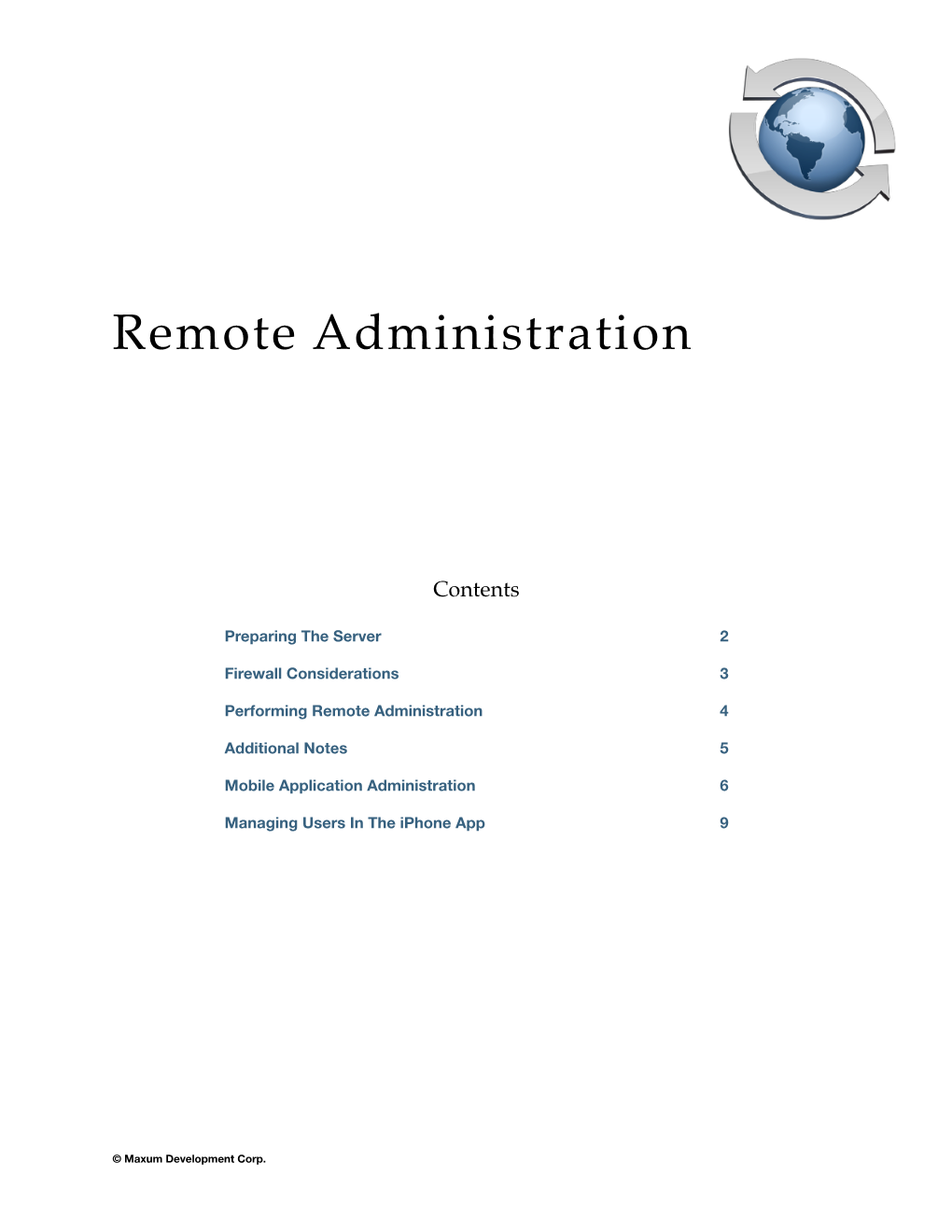 Remote Administration