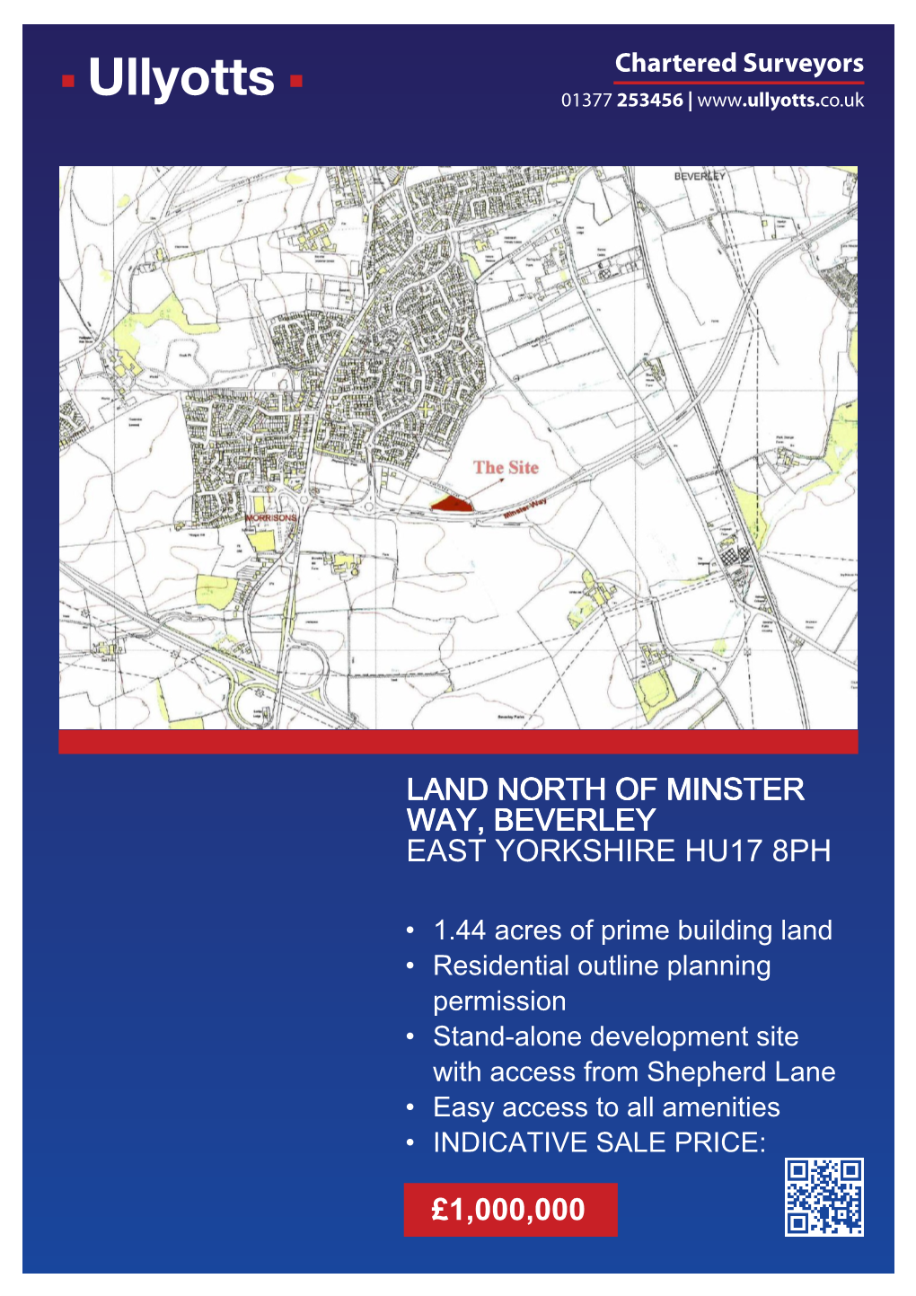 1000000 Land North of Minster Way, Beverley