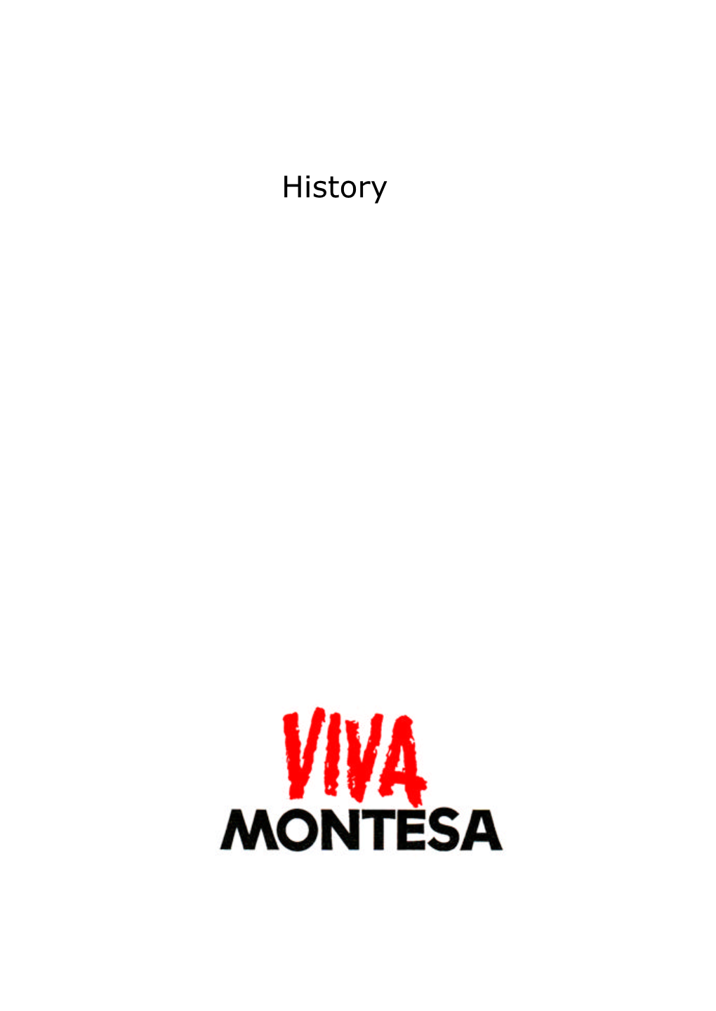 Montesa History