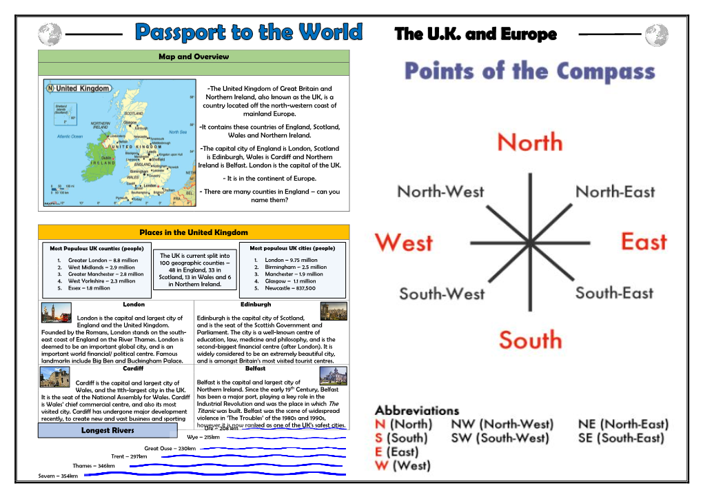 Map and Overview Human Geography Features Places in the United