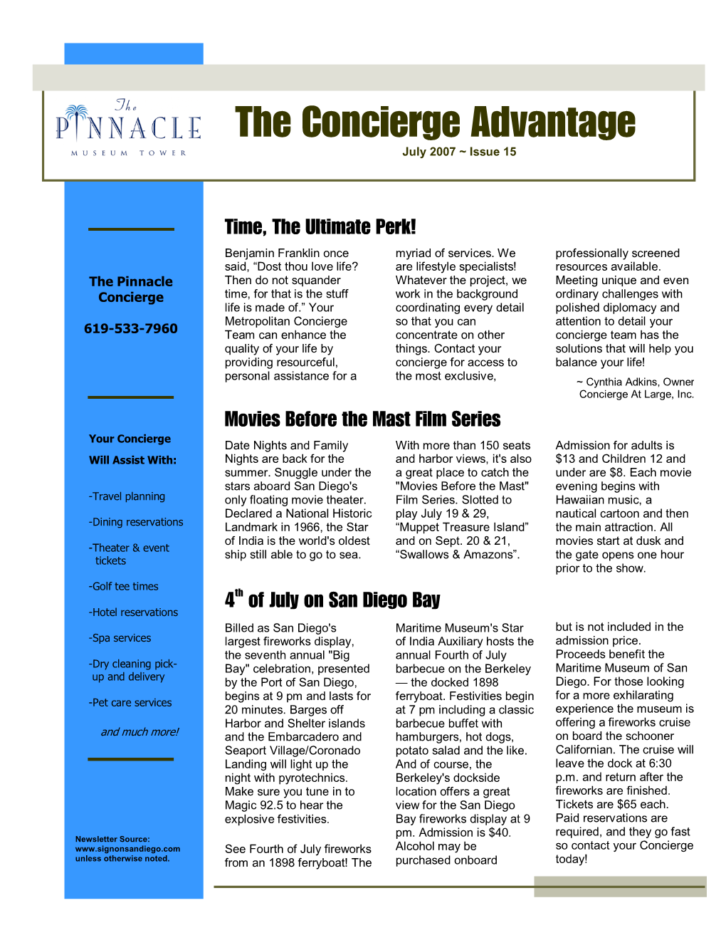 The Concierge Advantage