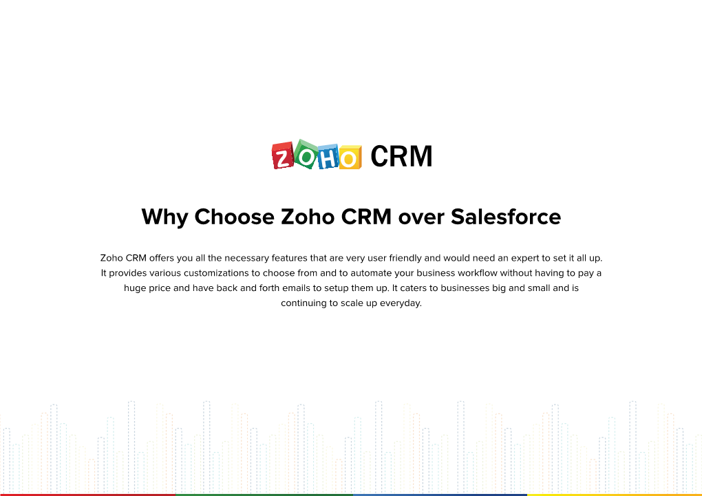 Why Choose Zoho CRM Over Salesforce