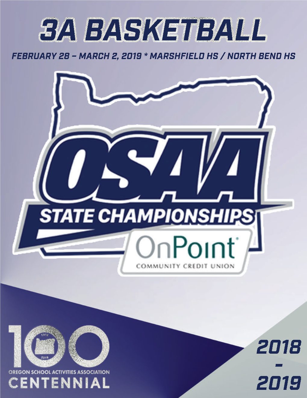 2019 OSAA 3A Basketball Program