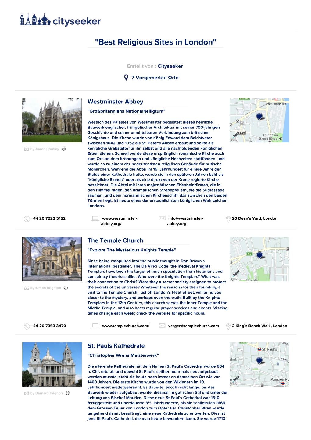 Best Religious Sites in London"