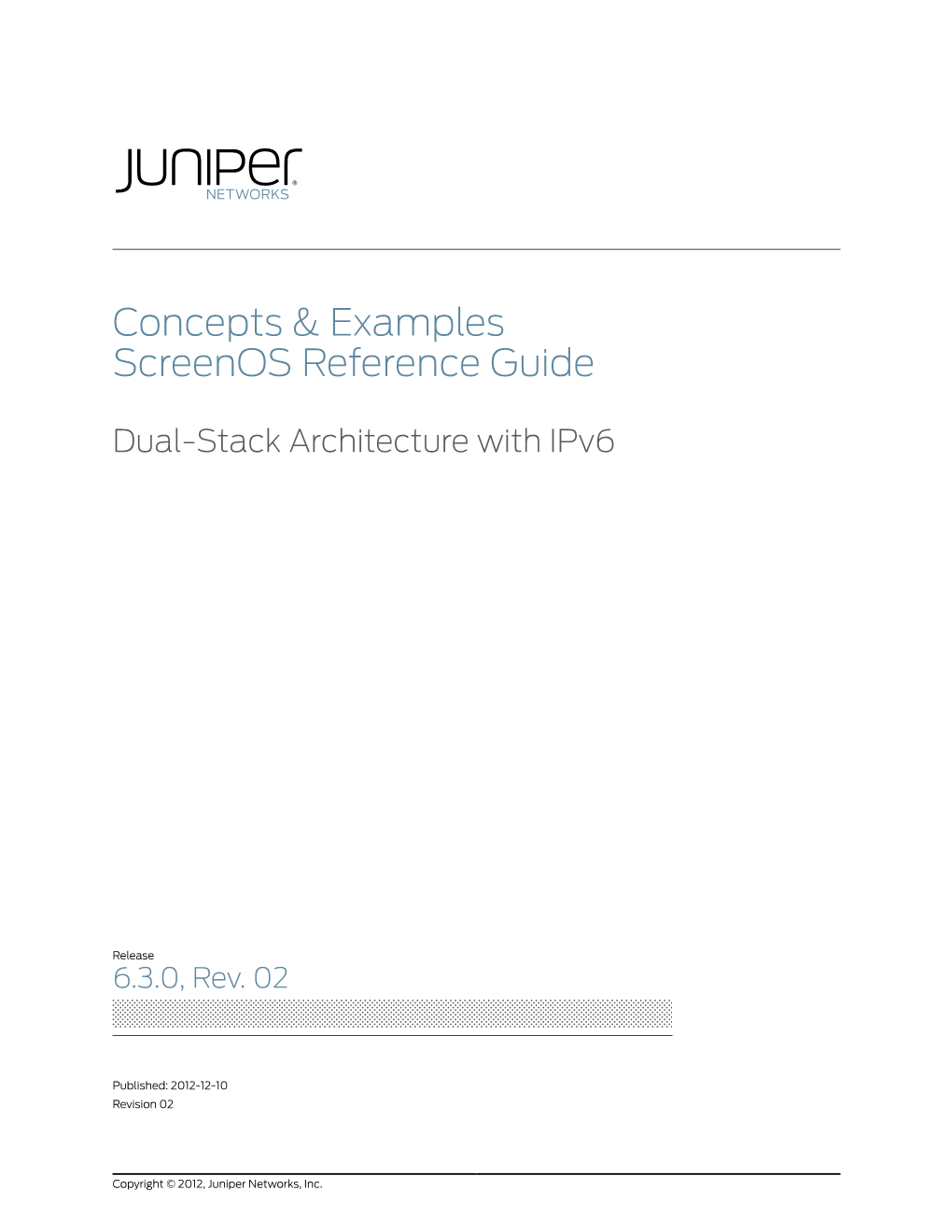 Dual-Stack Architecture with Ipv6