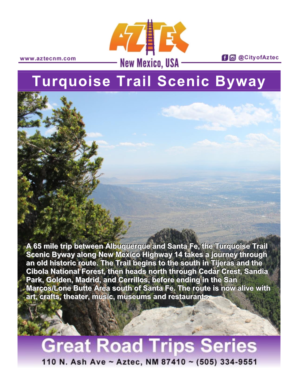 Turquoise Trail Scenic Byway