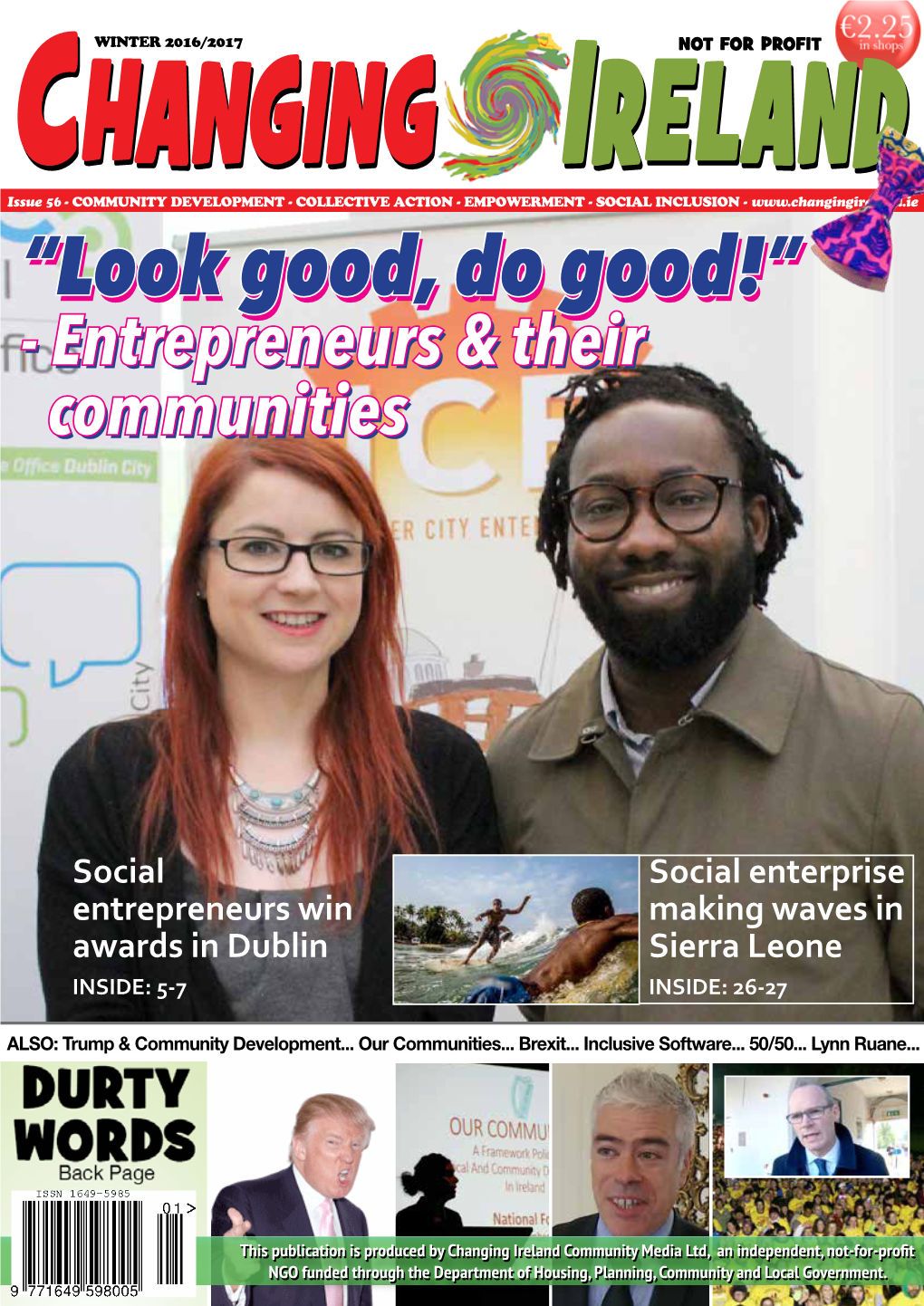 Issue 56: Social Enterprise (Winter 2016/'17)