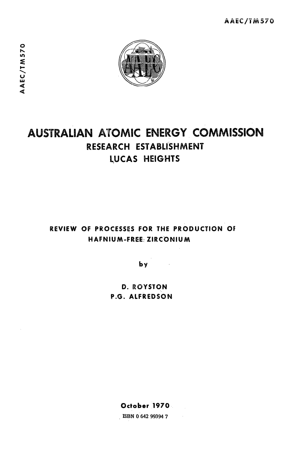 Australian Atomic Energy Commission