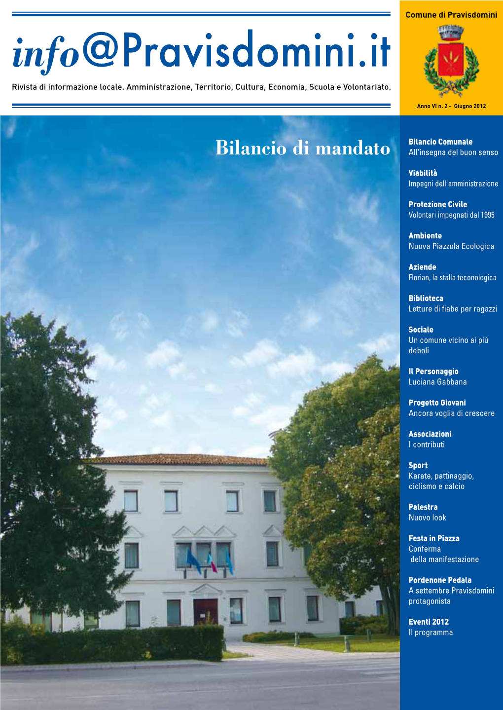 Info@Pravisdomini.It Rivista Di Informazione Locale