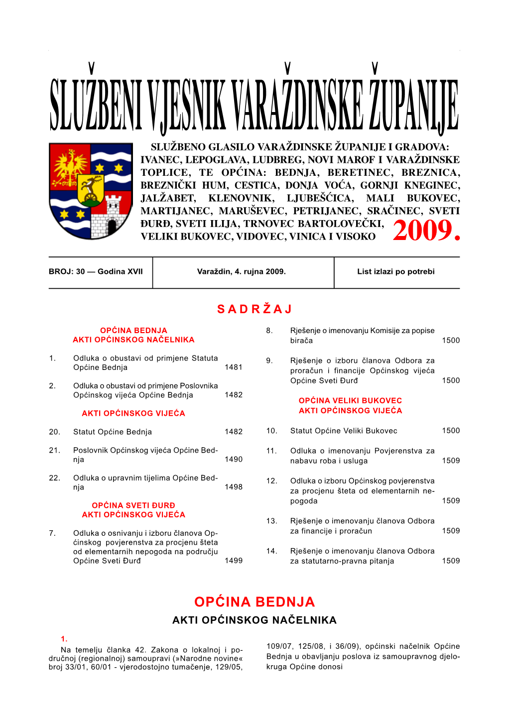 Općina Bednja 8