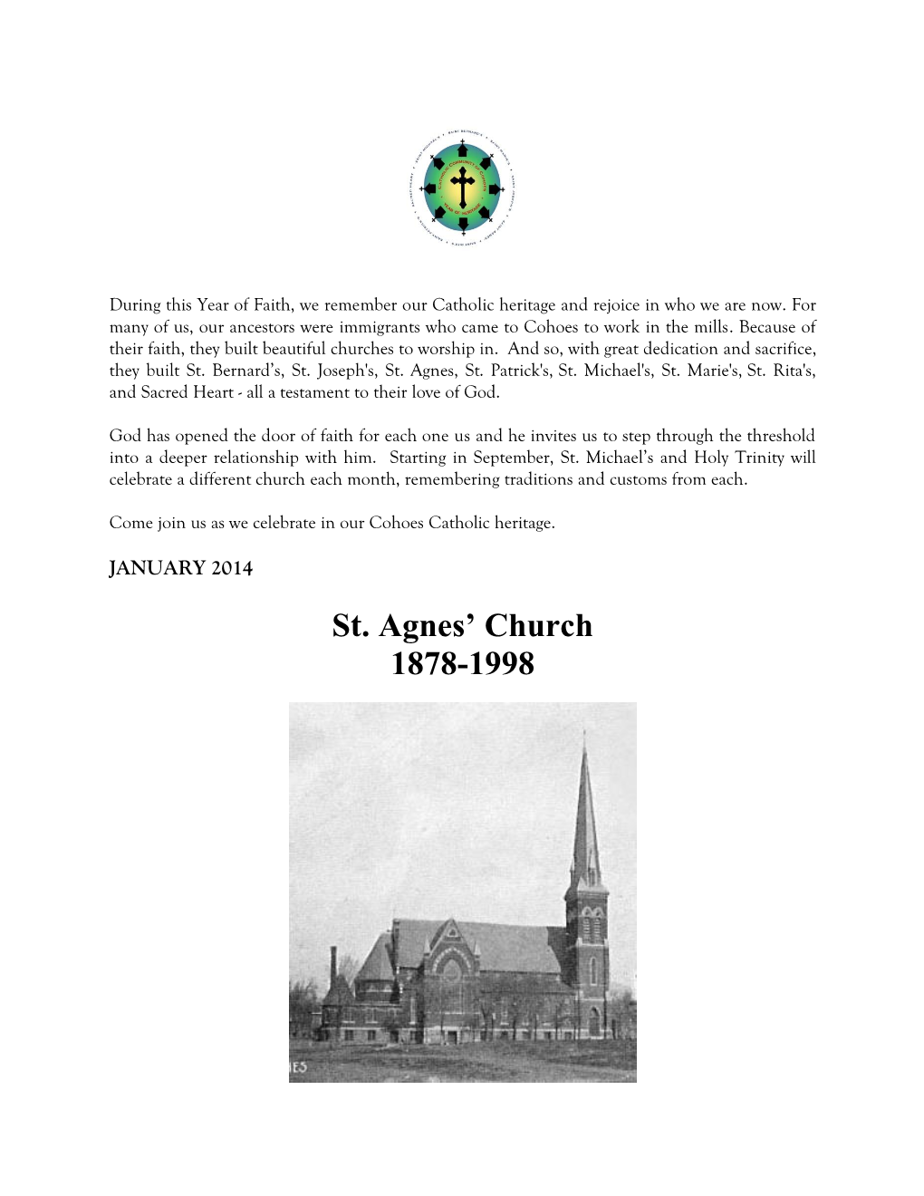 St. Agnes' Church 1878-1998