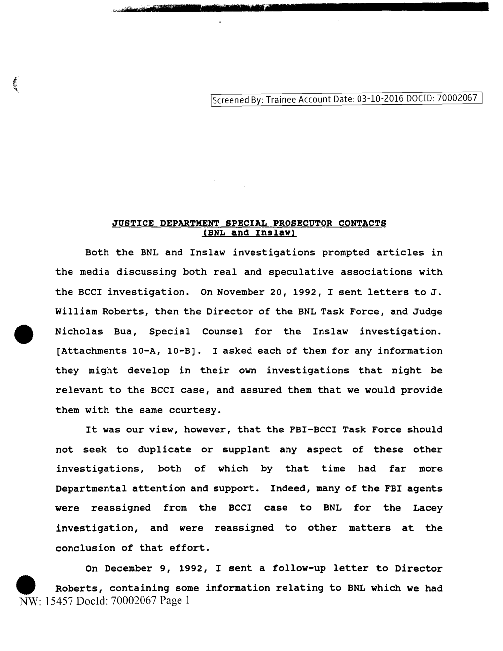 NW: 15457 Docld: 70002067 Page 10 PULMONARY and MEDICAL ASSOCIATES of NORTHERN VIRGINIA, LTD