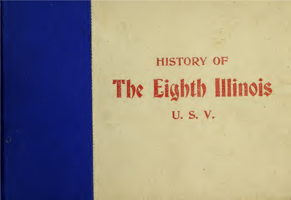 History of the Eighth Illinois United States Volunteers