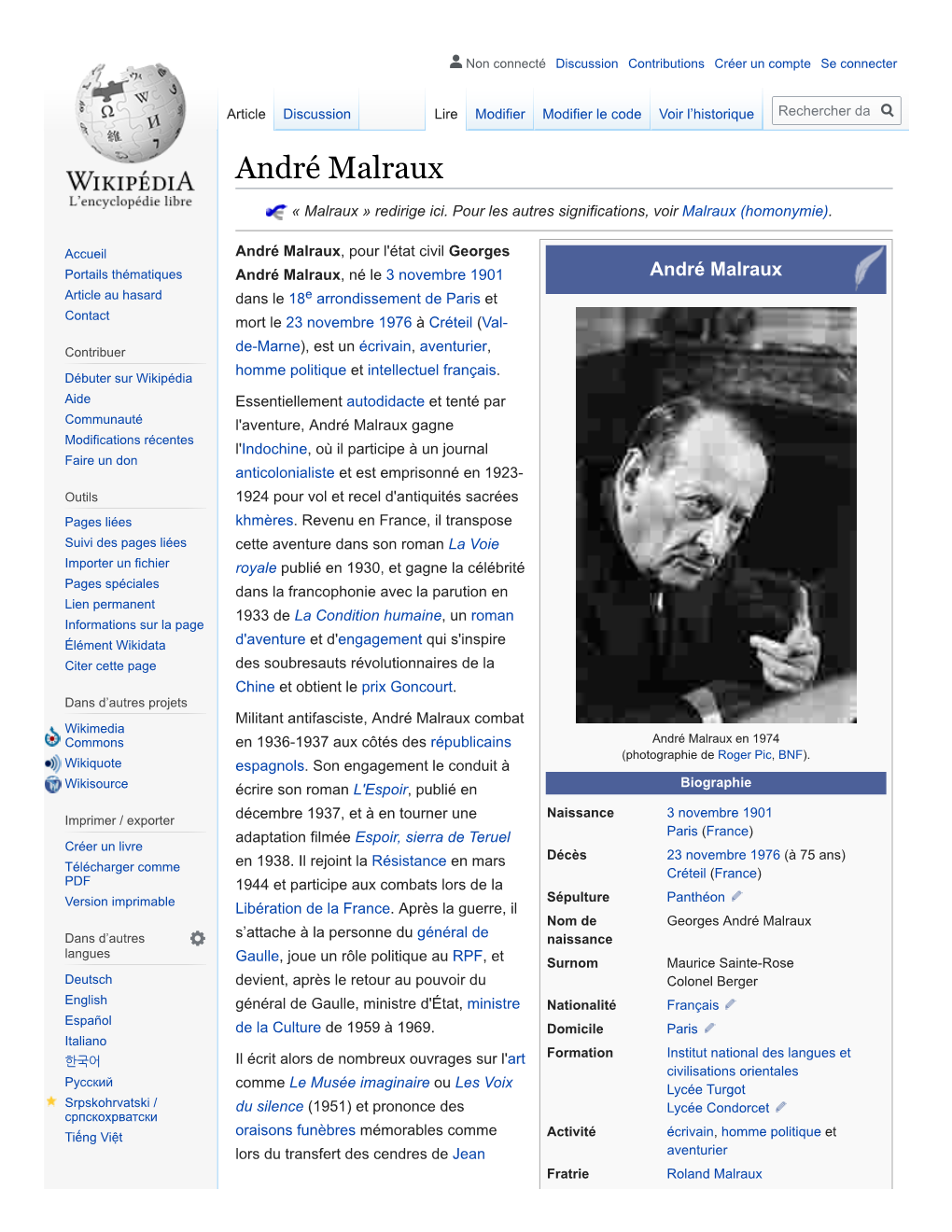 André Malraux