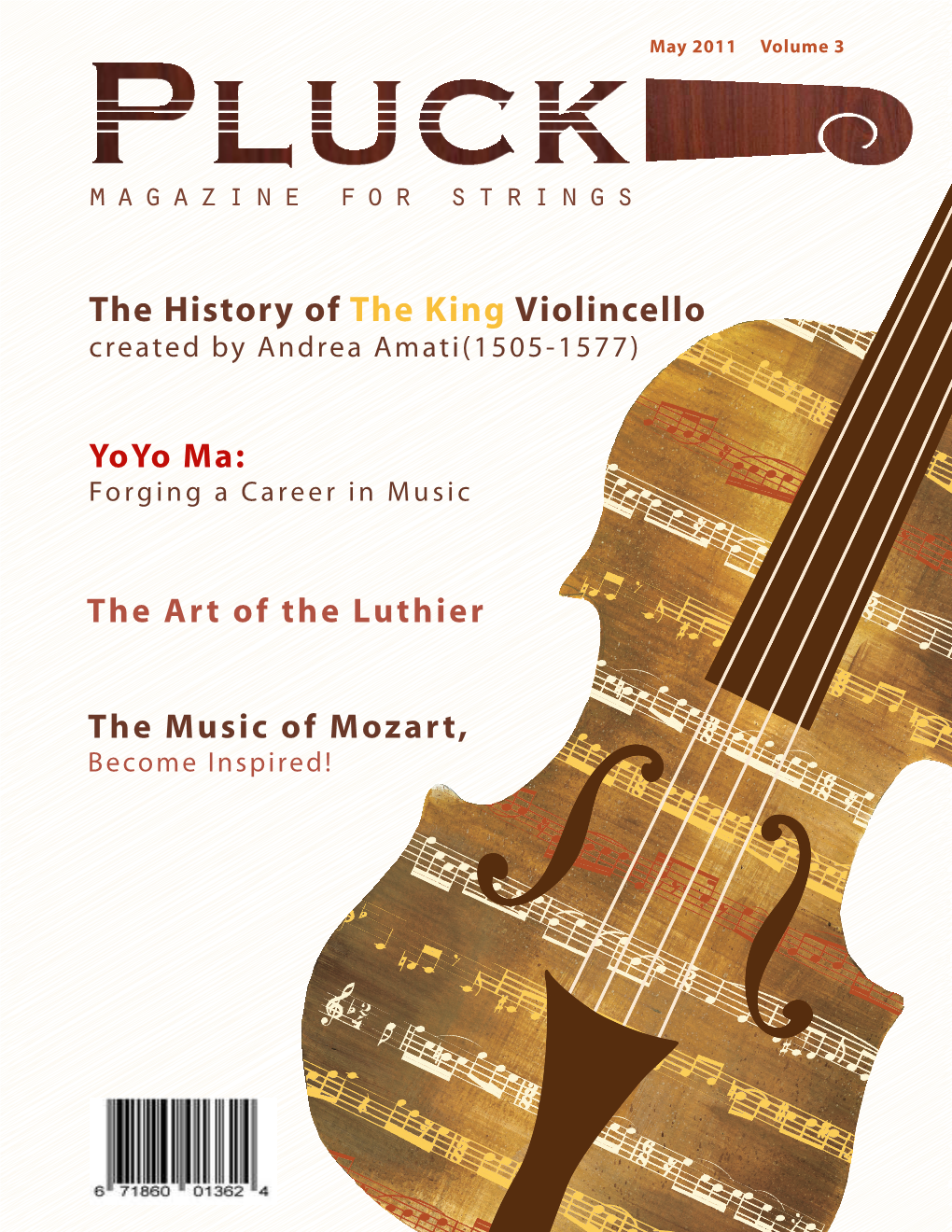 The History of the King Violincello Created by Andrea Amati(1505-1577)
