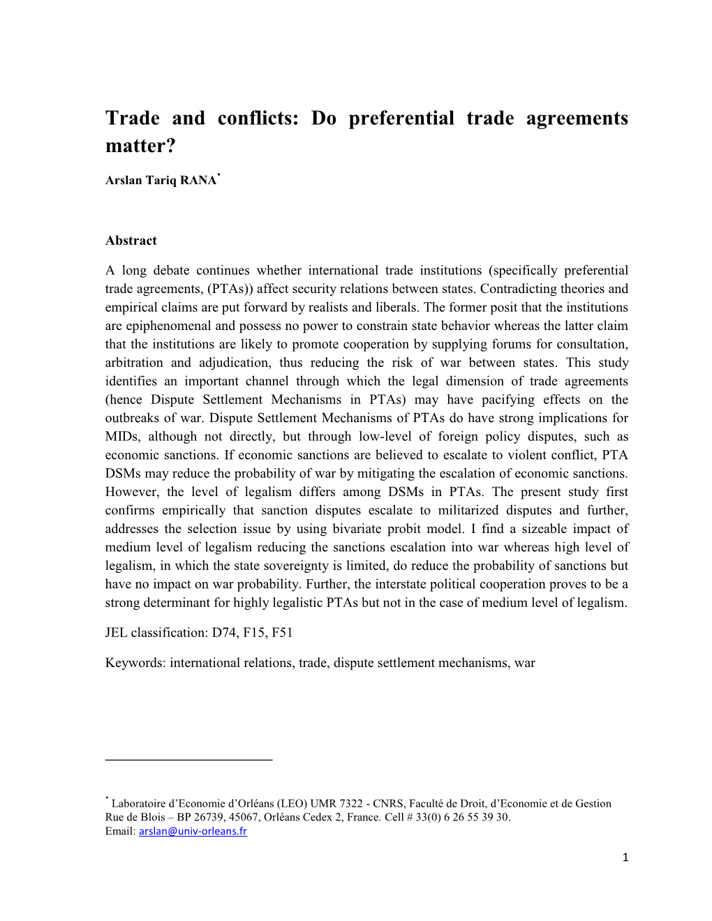 Do Preferential Trade Agreements Matter?