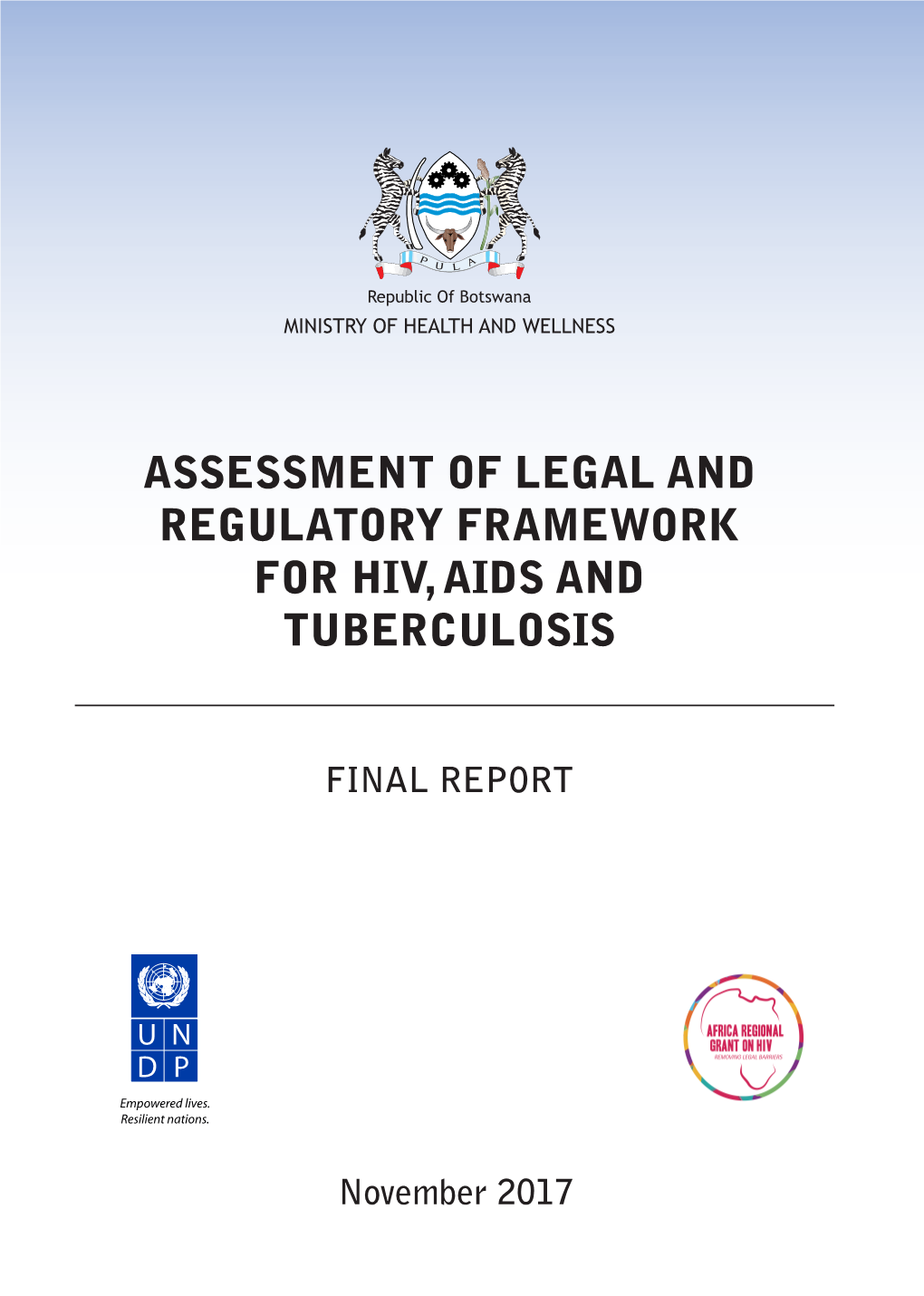 Legal Environment Assessment