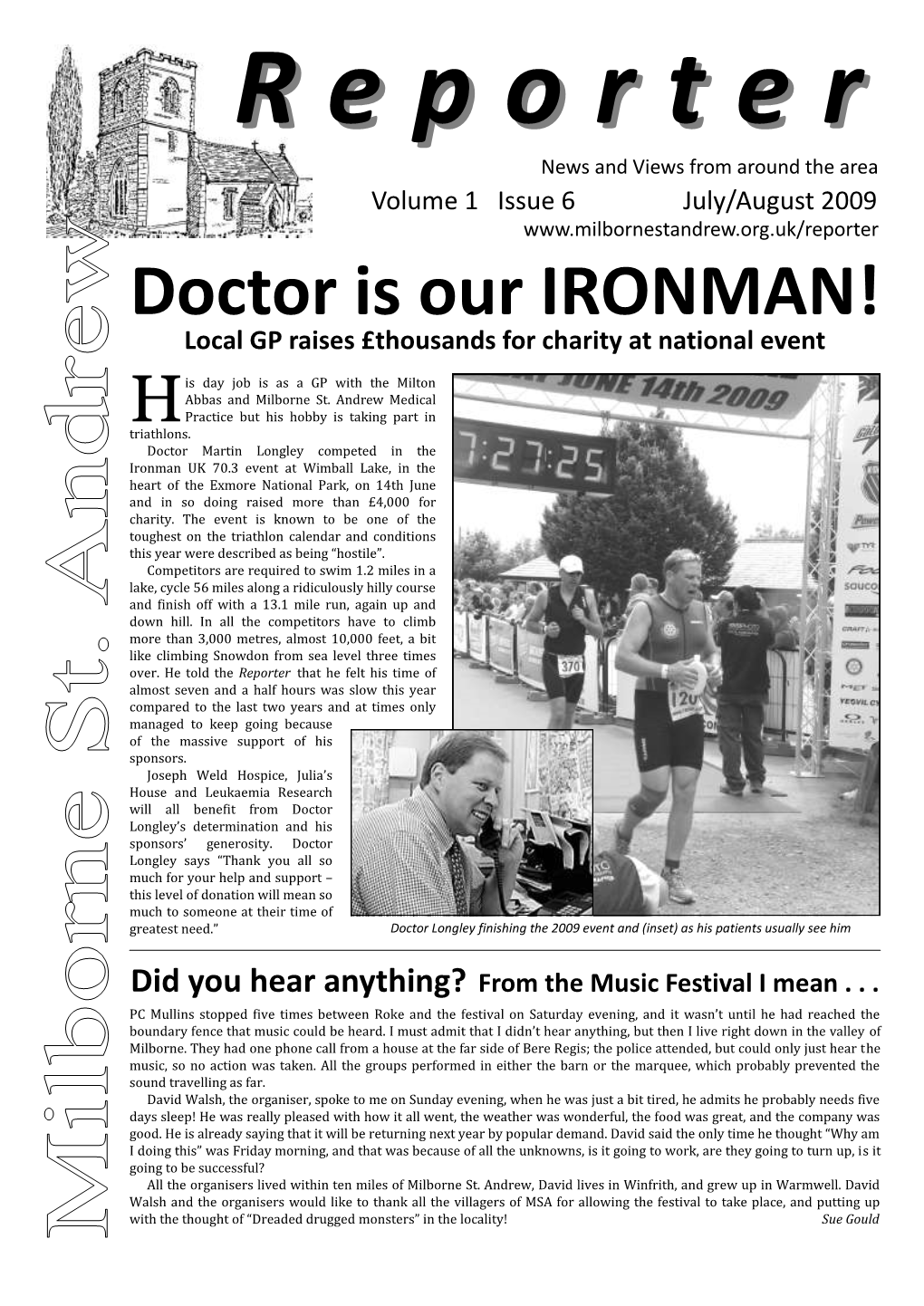 Doctor Is Our IRONMAN! Local GP Raises £Thousands for Charity at National Event