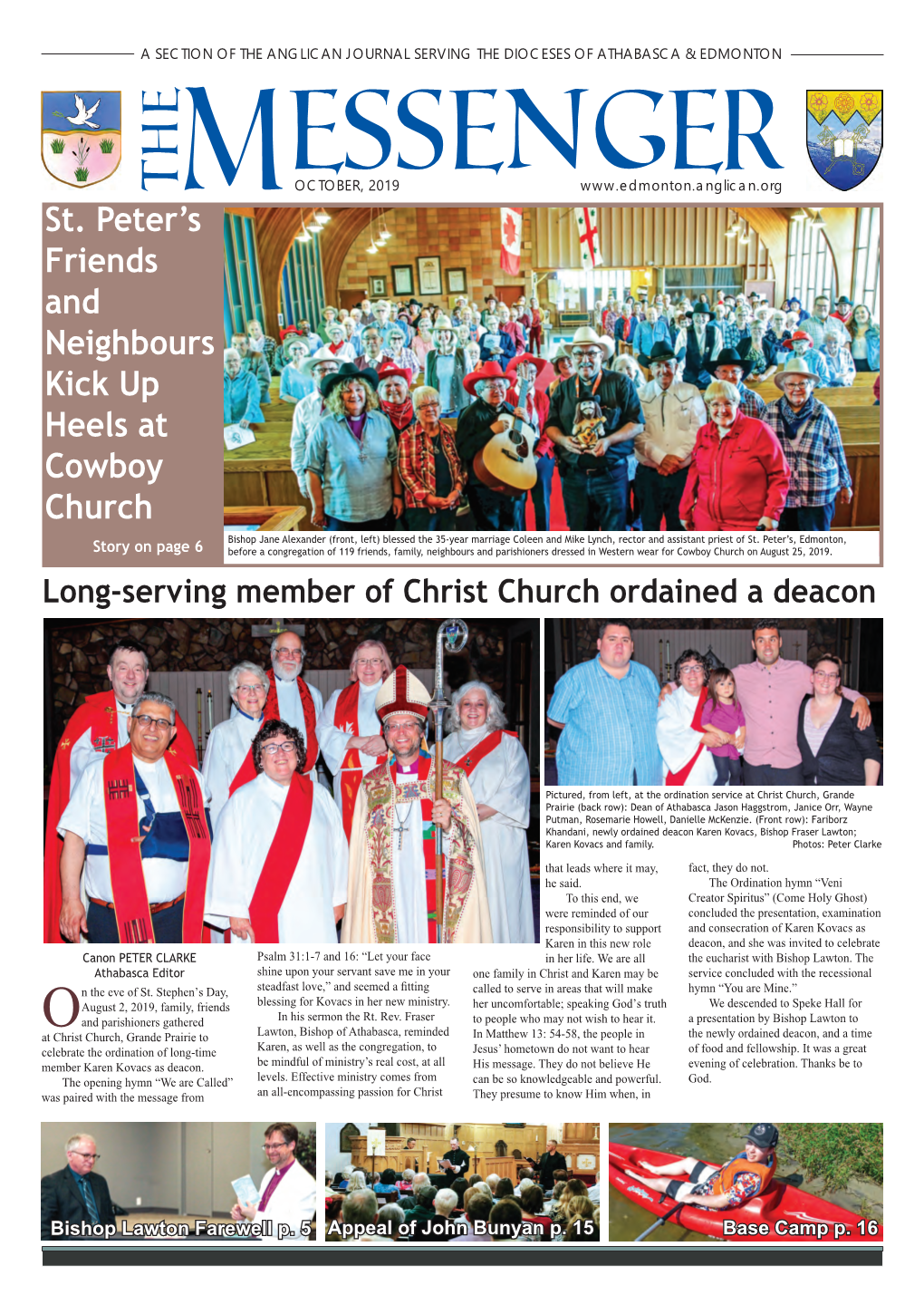 St. Peter's Friends and Neighbours Kick up Heels at Cowboy Church