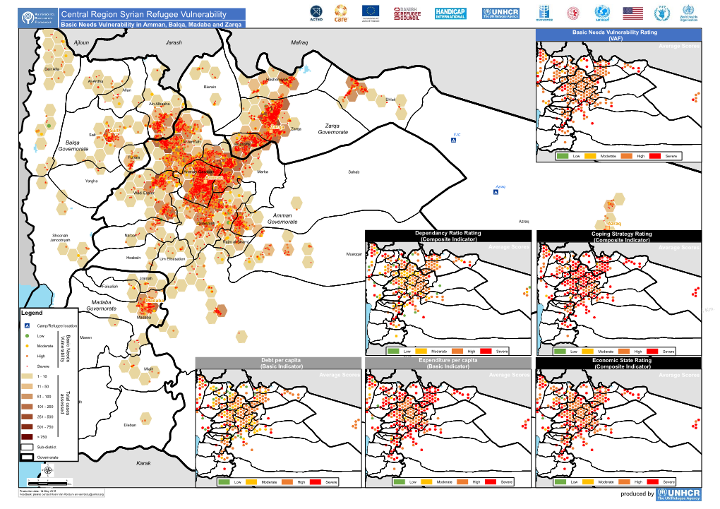 Central Region Syrian Refugee Vulnerability