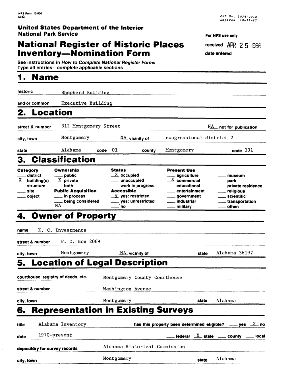 6. Representation in Existing Surveys