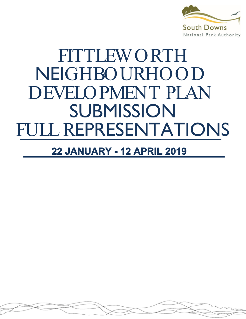 Fittleworth Neighbourhood Development Plan Submission Full