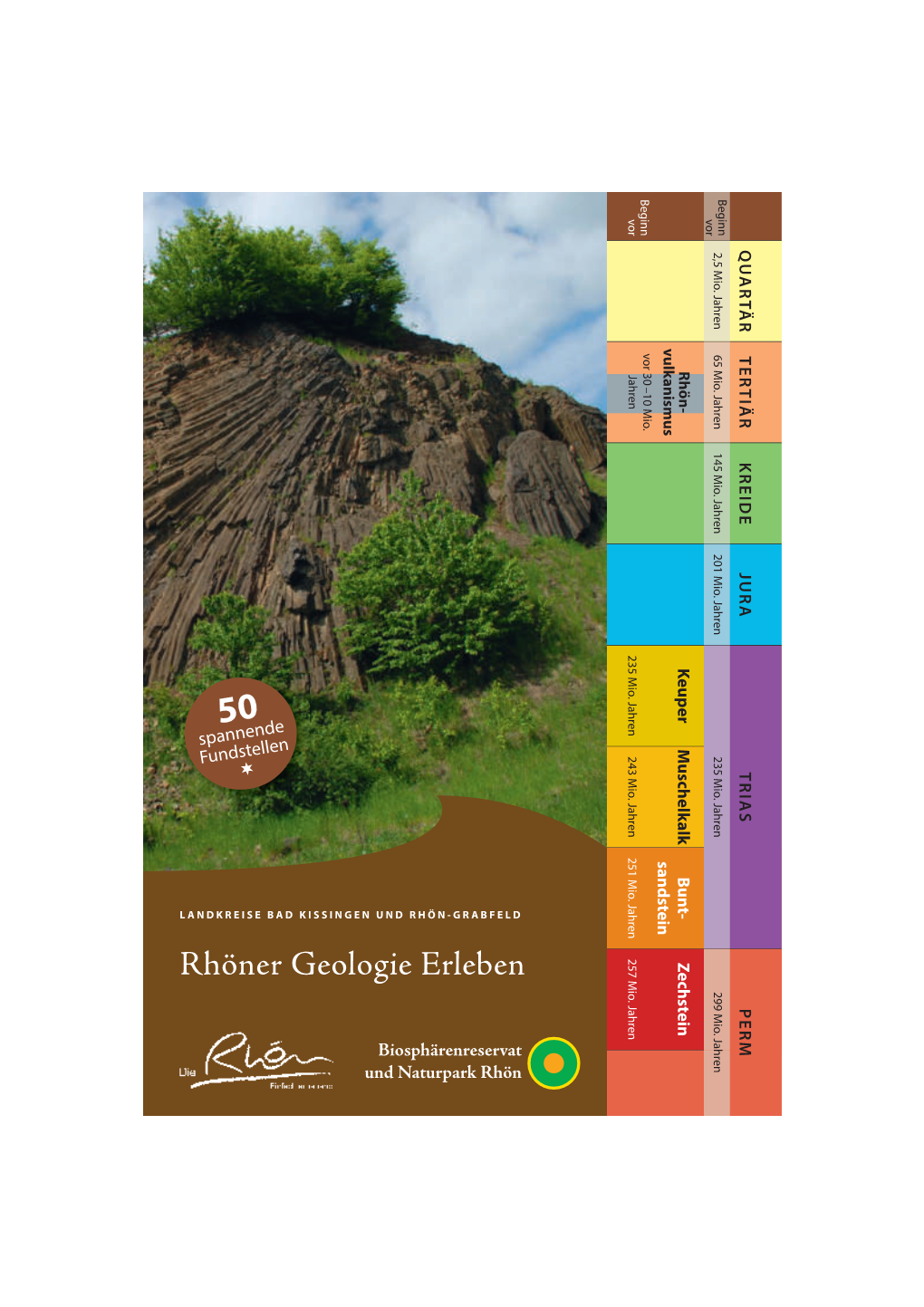 RHÖNER GEOLOGIE ERLEBEN Geologie Der Rhön Basalt, Muschelkalk Und Buntsandstein