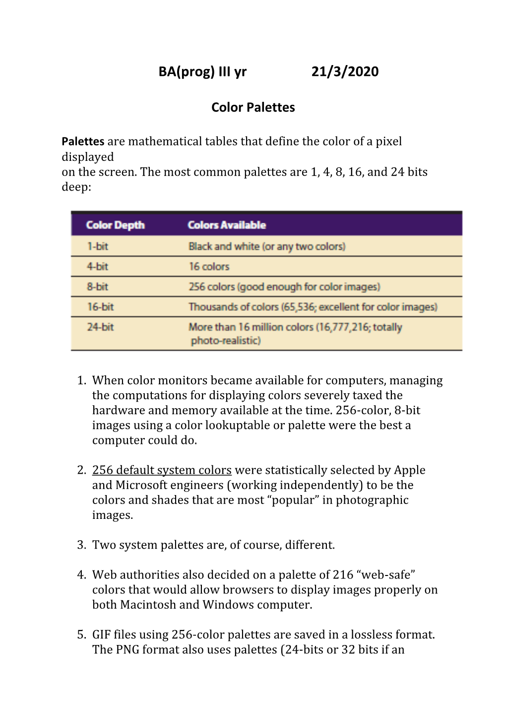 BA(Prog) III Yr 21/3/2020