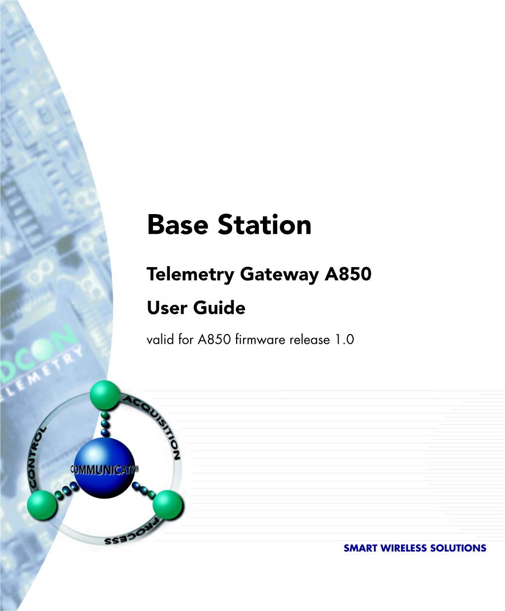 Base Station, A850/440 User Manual