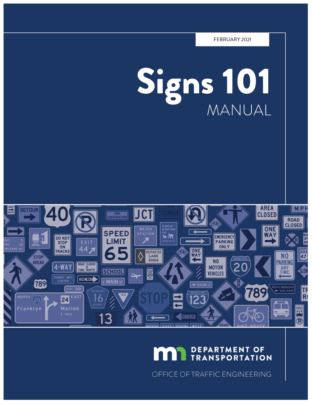2021 Mndot Signs 101 Manual