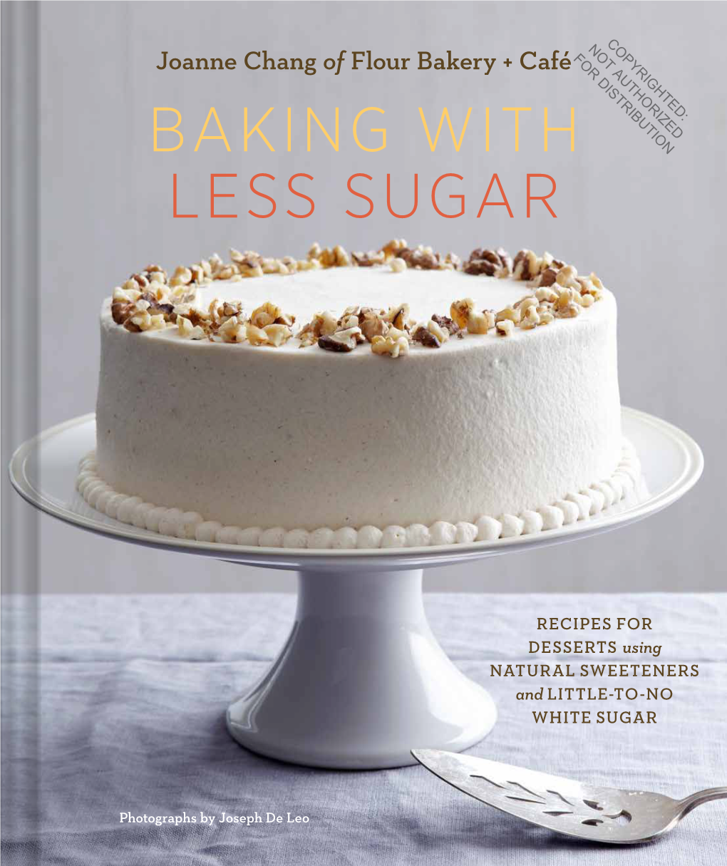 Baking with Less Sugar