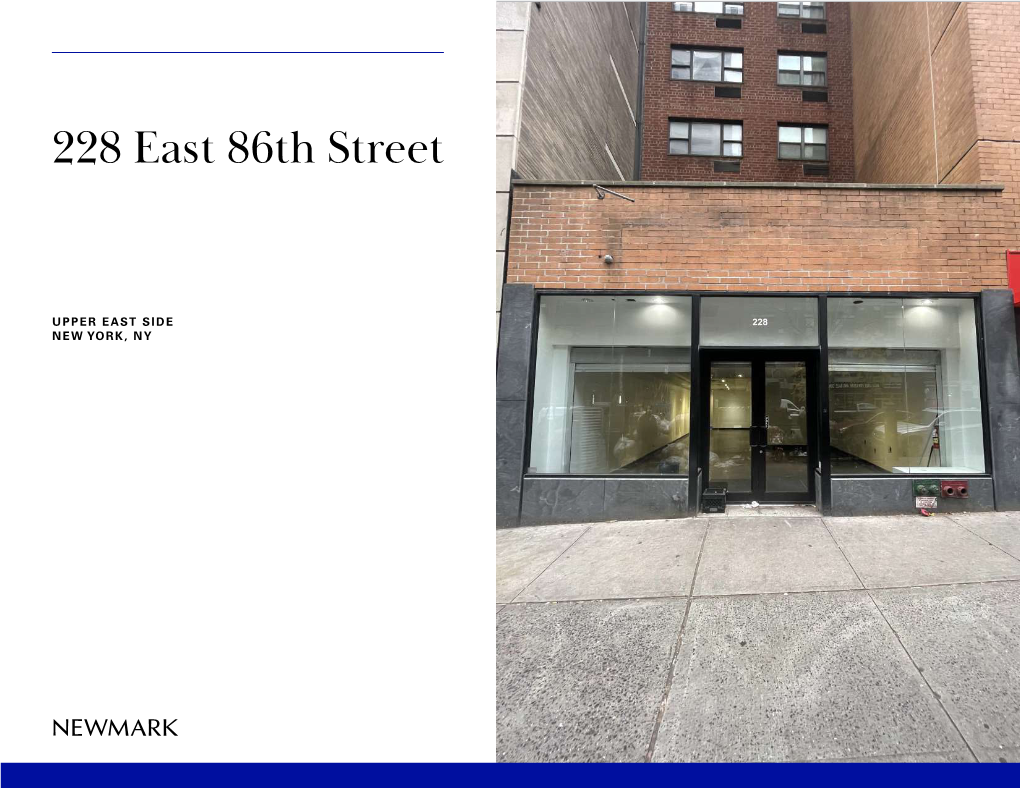 228 East 86Th Street
