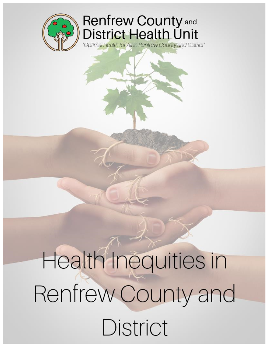 Health Inequities in Renfrew County and District Report, 2018