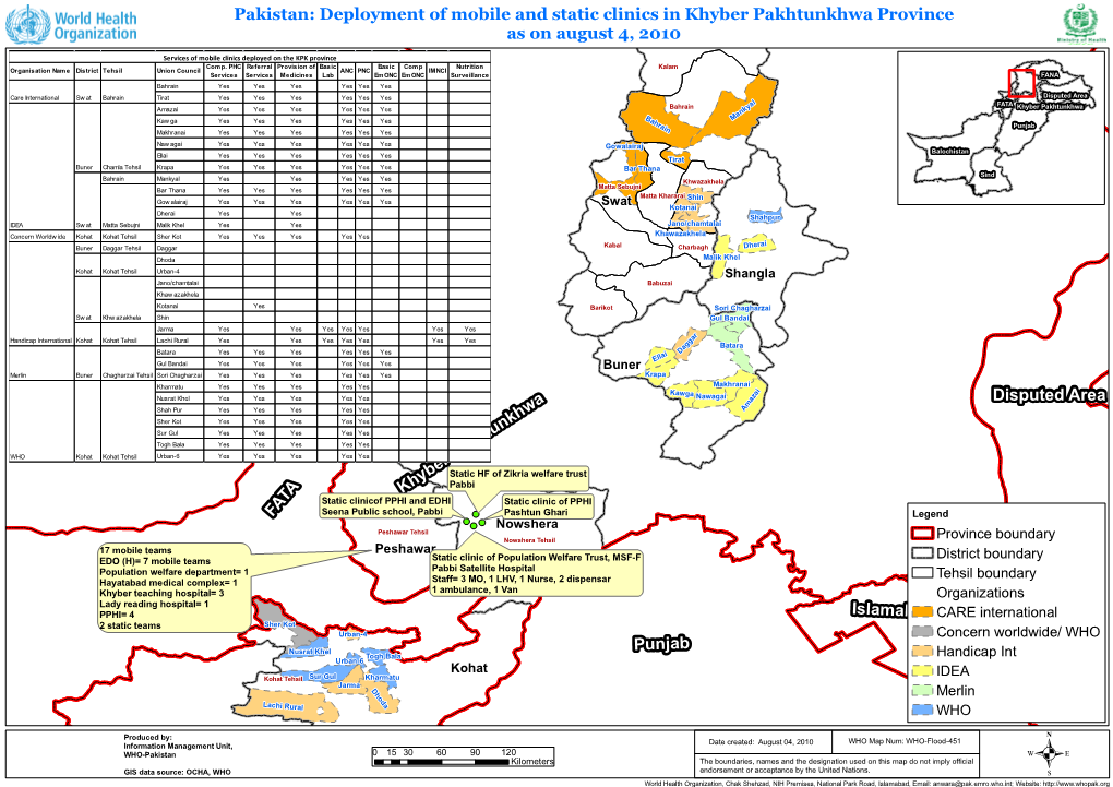 Khyber Pakhtunkhwa FATA Punjab a JK Islamabad FA NA Disputed Area