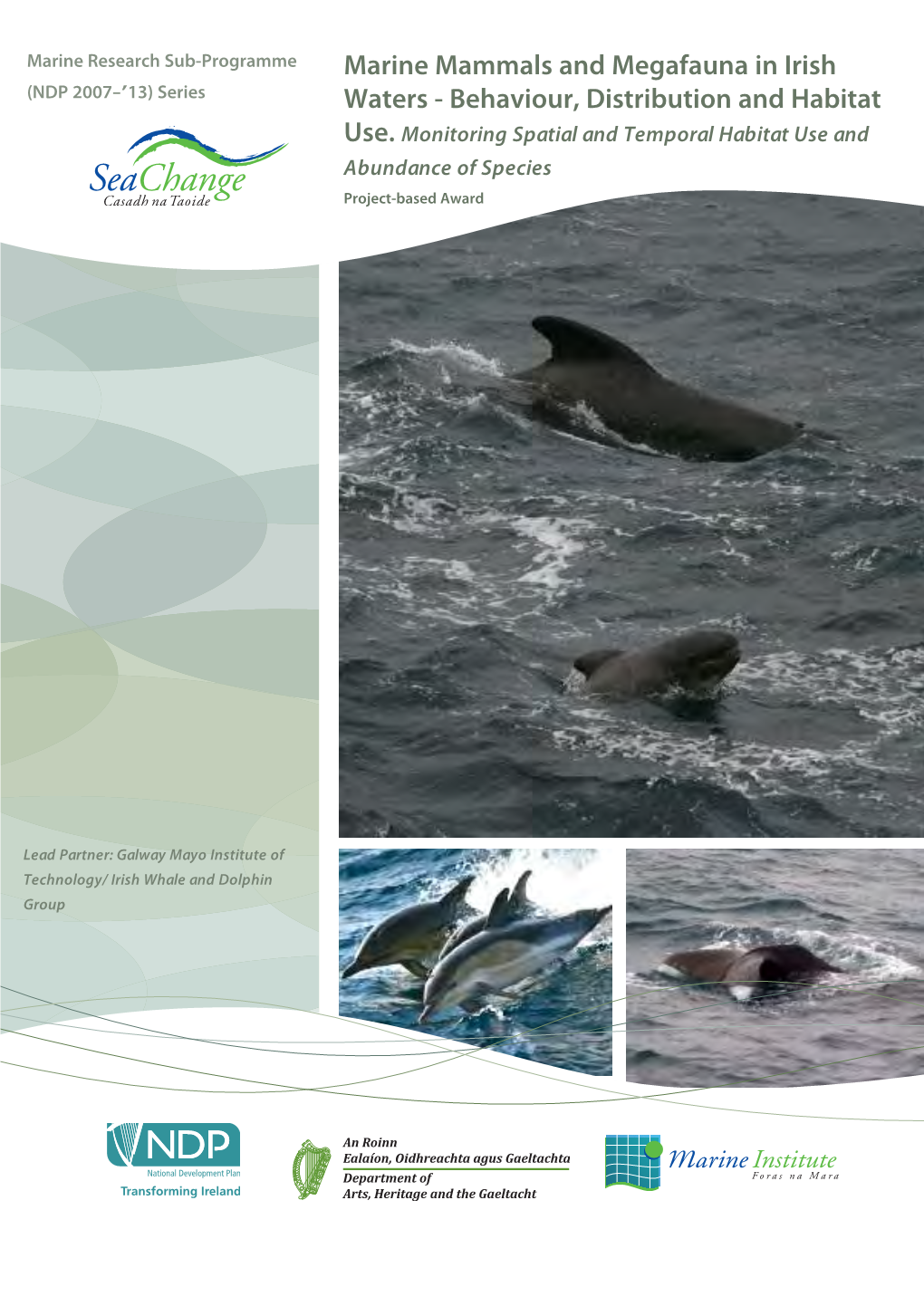 Marine Mammals and Megafauna in Irish Waters - Behaviour, Distribution And