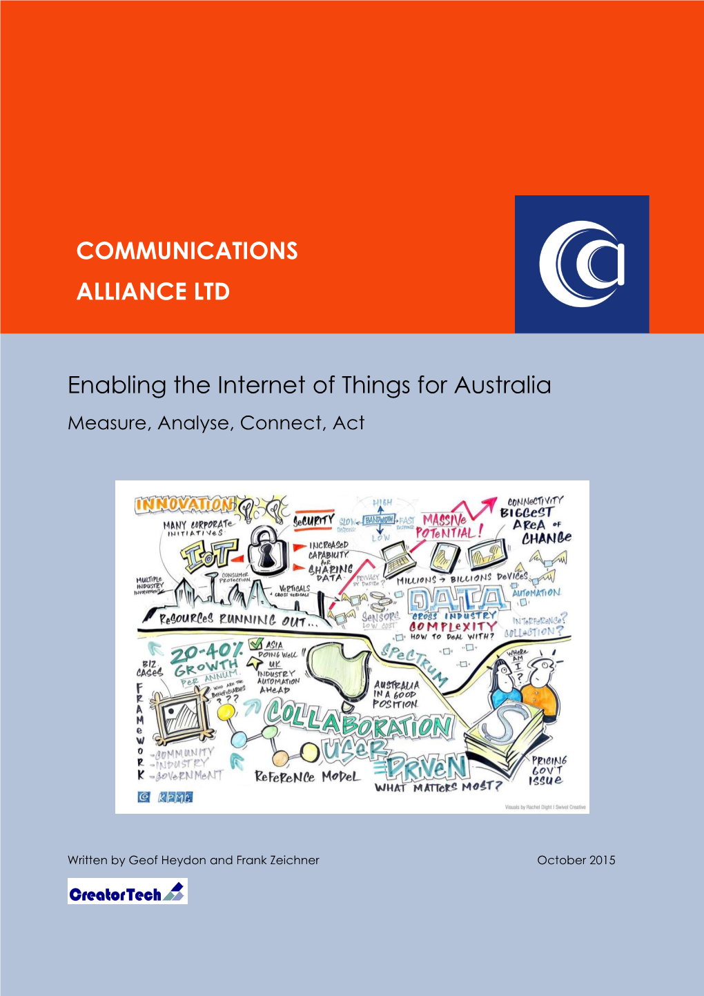 Enabling the Internet of Things for Australia Measure, Analyse, Connect, Act