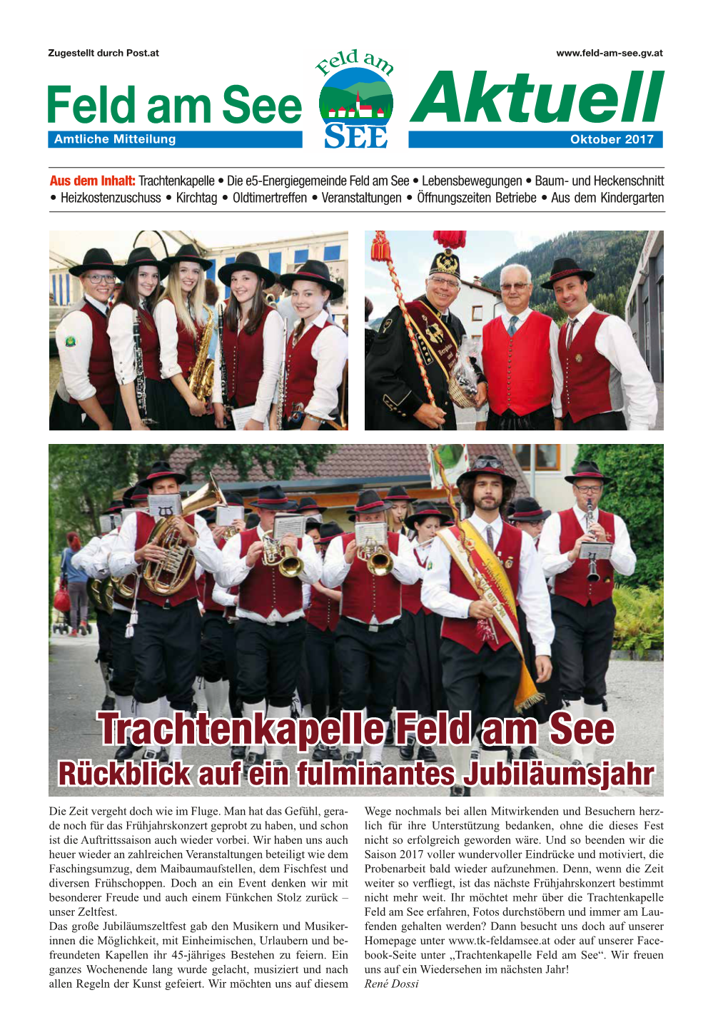 Gemeindezeitung Oktober 2017
