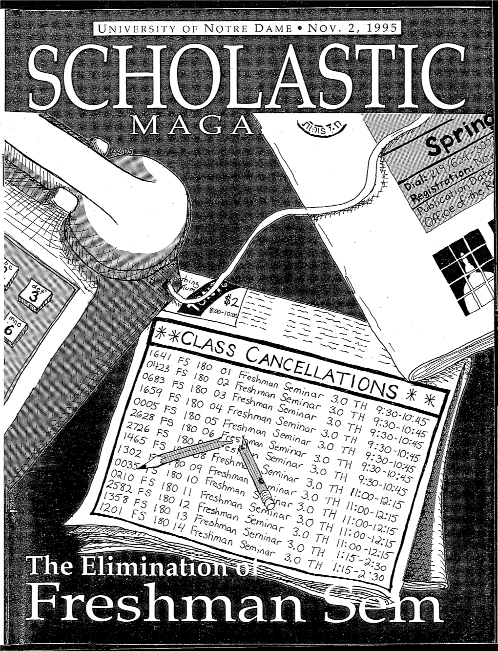 Notre Dame Scholastic, Vol. 137, No. 08