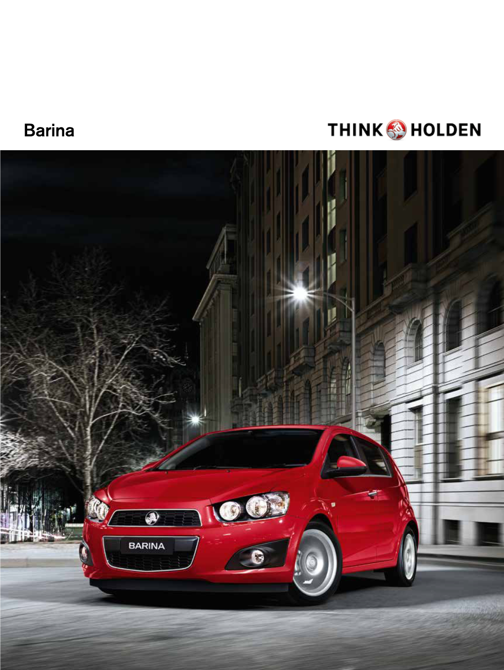 Brochure: Holden TM Barina