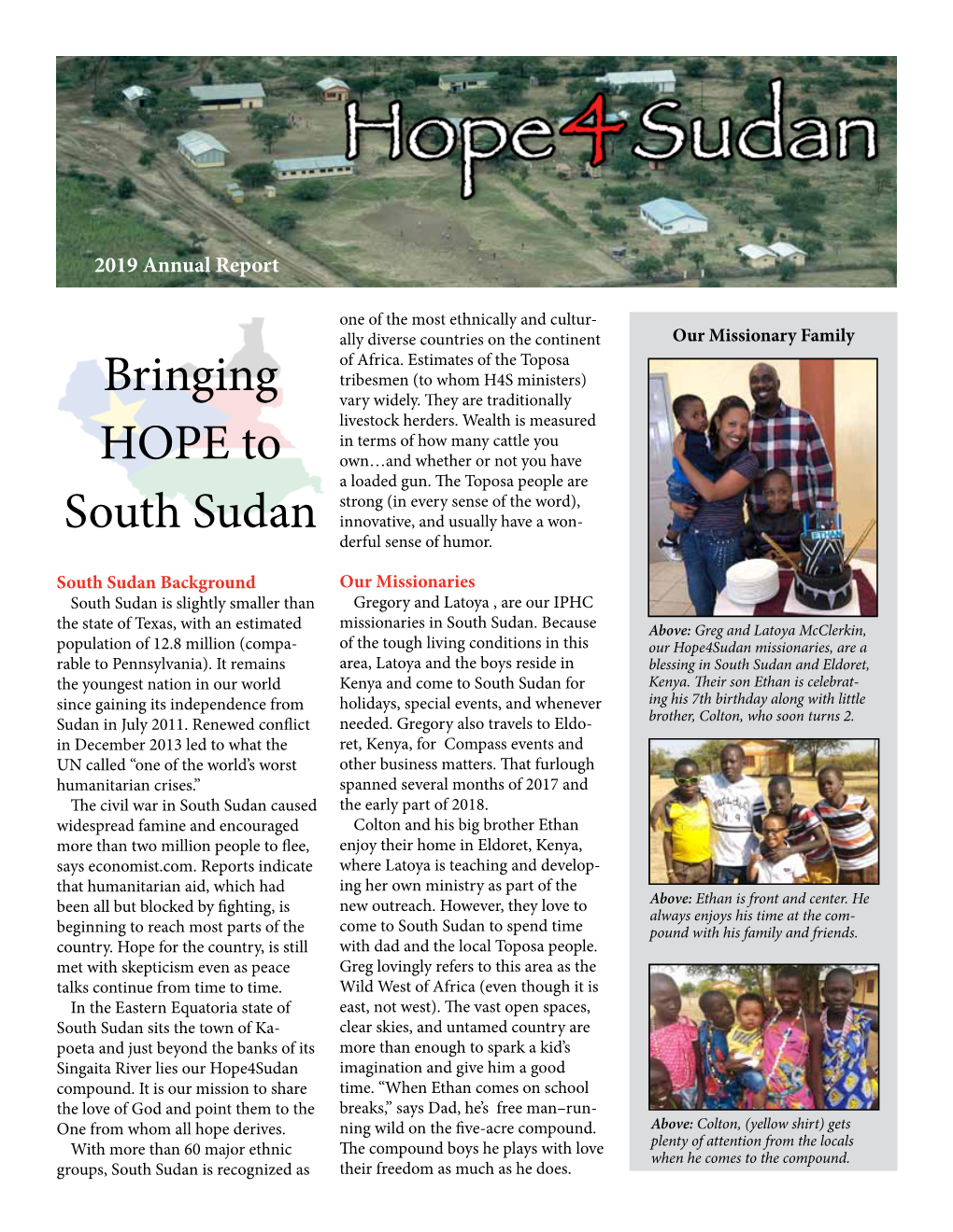 Bringing HOPE to South Sudan