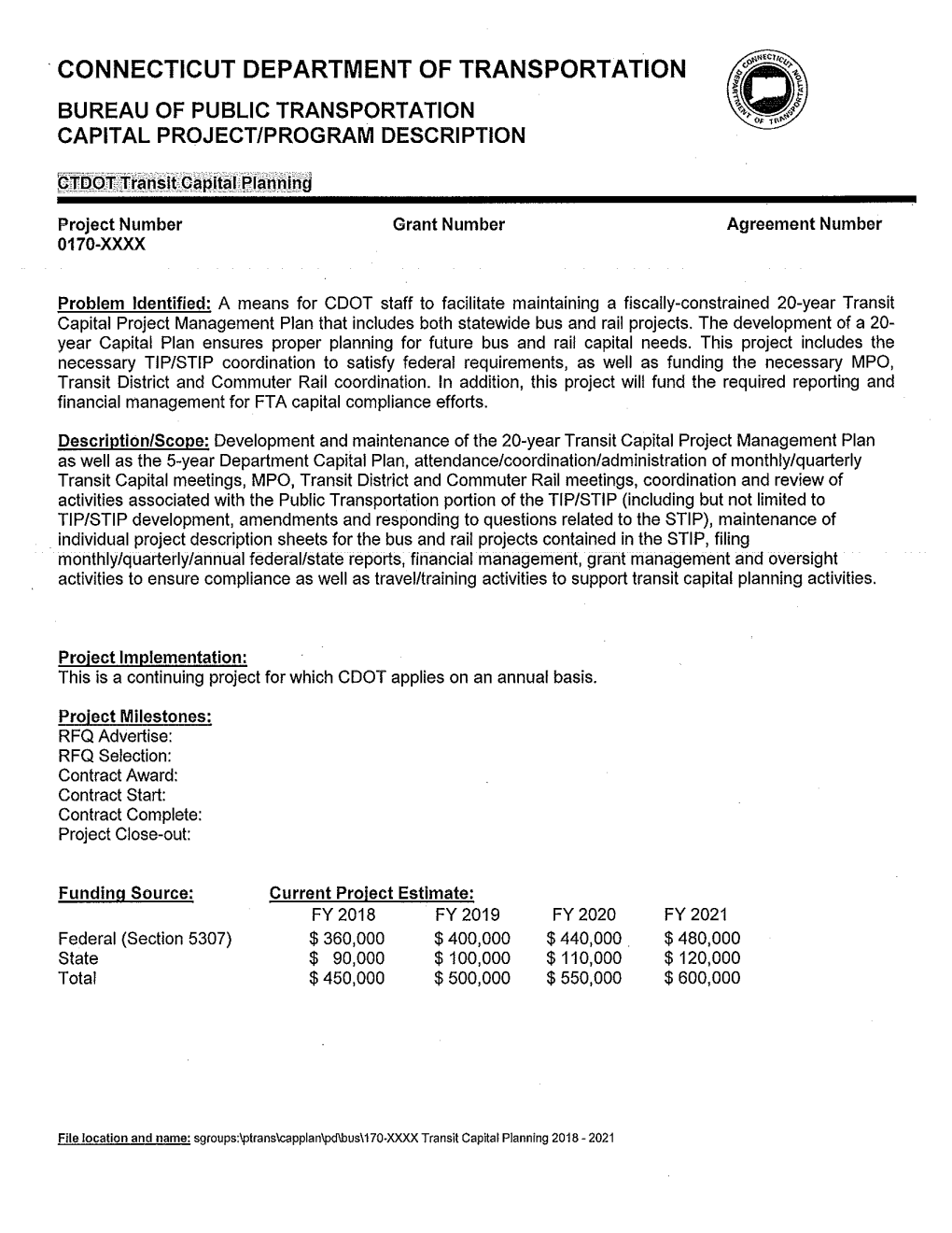 TRANSIT Project Descriptions