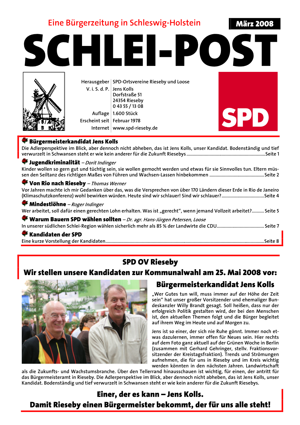 Eine Bürgerzeitung in Schleswig-Holstein
