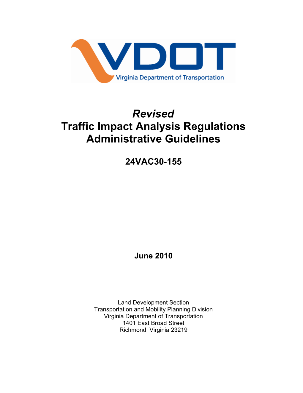 Guidelines for Traffic Analysis