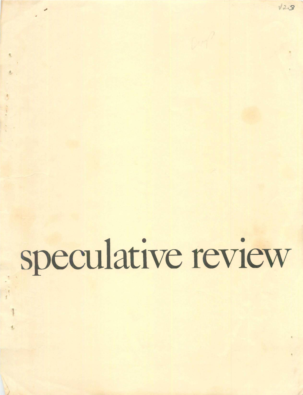Speculative Review0203.Pdf