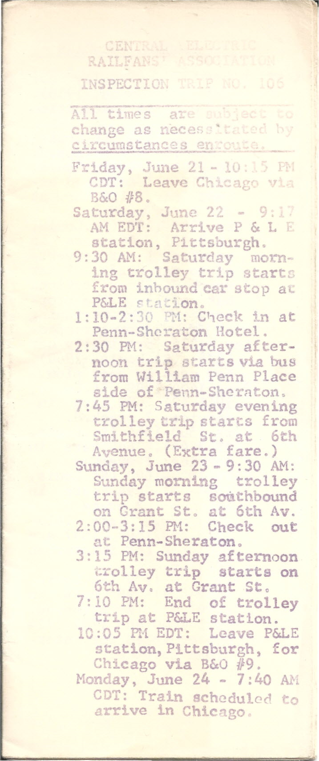 06/21/1963 Pittsburgh