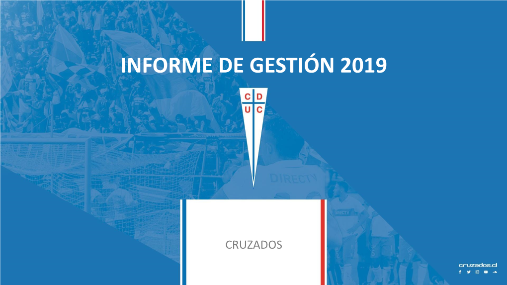 Informe De Gestión 2019