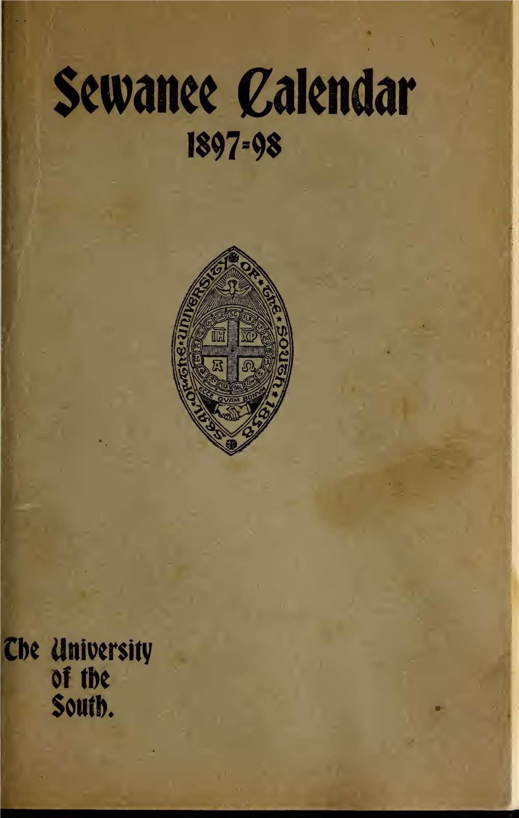 College of Arts and Sciences Catalog and Announcements, 1893-1898