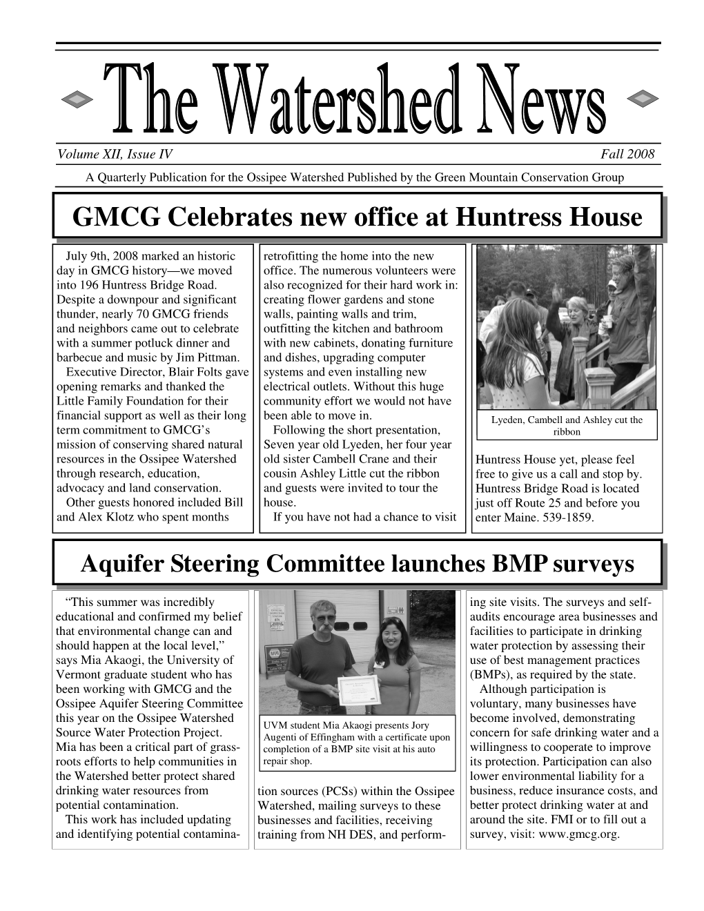 GMCG Celebrates New Office at Huntress House