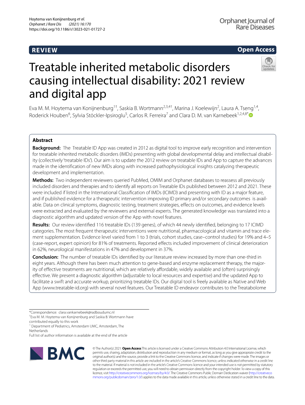 Downloaded from the App Store and Nucleobase, Nucleotide and Nucleic Acid Metabolism 7 Google Play